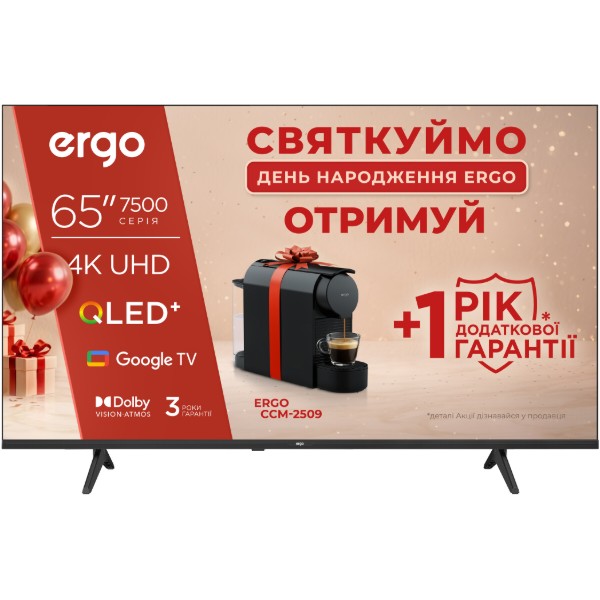 Фото - Телевизор Ergo 65JUQ7500